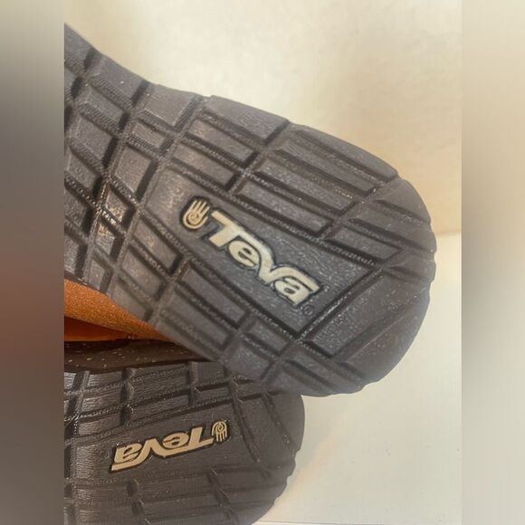 Teva Afton Leather Tall Boots Brown Size 6 - Picture 13 of 17